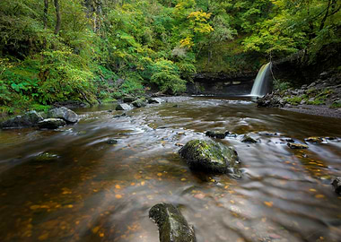 Sgwd Gwladus waterfall