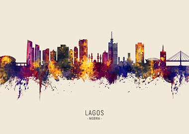 Lagos Skyline Nigeria