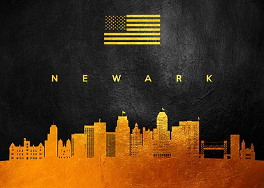 Newark New Jersey Skyline