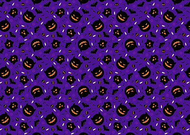 Devil Spooky Pattern
