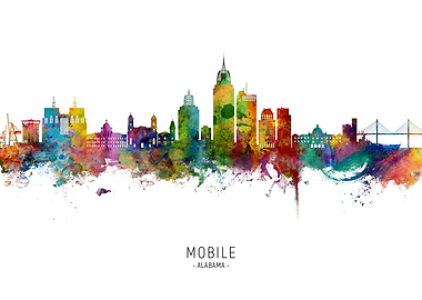 Mobile Skyline Alabama