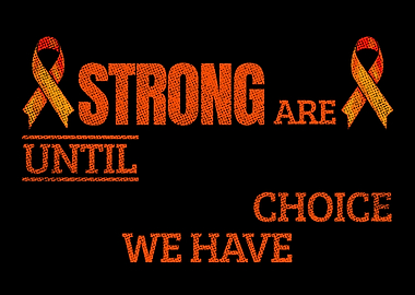 We Dont Know How Strong We