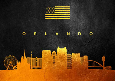 Orlando Florida Skyline