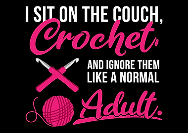 I Sit On The Couch And Cro