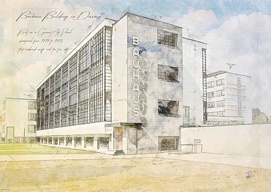 Bauhaus sketch