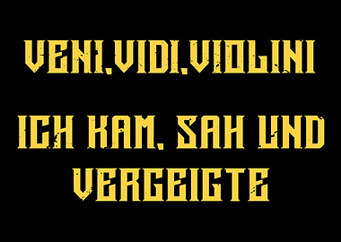 Veni Vidi Violini