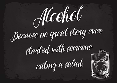 Story with Alcohol Whisky