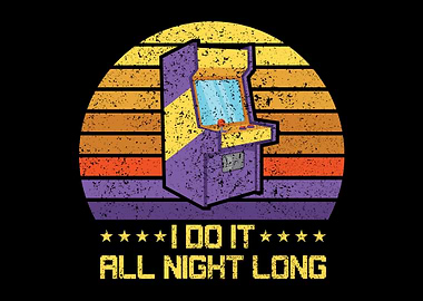 80s Arcade Machine Gamer