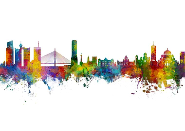 Belgrade Skyline Serbia