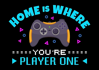 Player One Gamer Quote