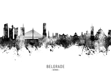 Belgrade Skyline Serbia