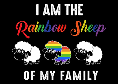 I Am The Rainbow Sheep Of