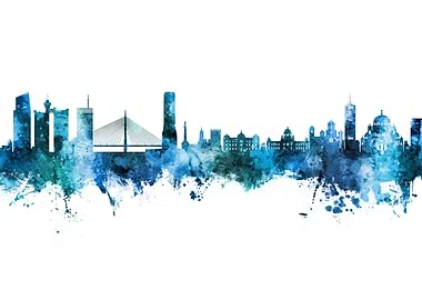 Belgrade Skyline Serbia