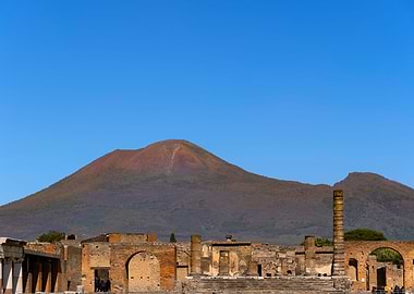 Mount Vesuvius and Pompeii