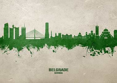 Belgrade Skyline Serbia
