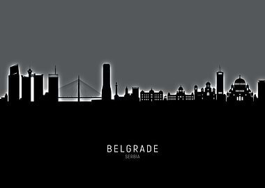 Belgrade Skyline Serbia