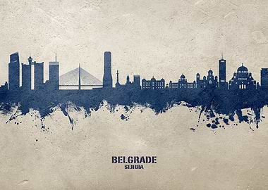 Belgrade Skyline Serbia