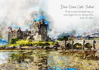 Eilean Donan Castle Water
