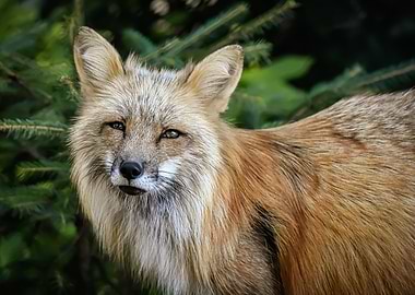 Cute Red Fox