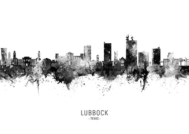Lubbock Skyline Texas
