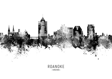 Roanoke Skyline Virginia