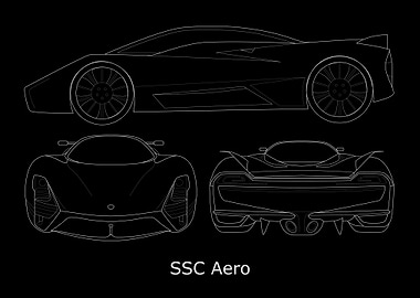 SSC Aero Blueprint