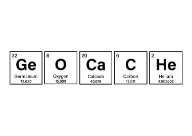 Geocache Periodensystem