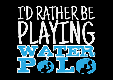 Water Polo Saying Swimmer