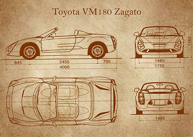Toyota VM180 Zagato