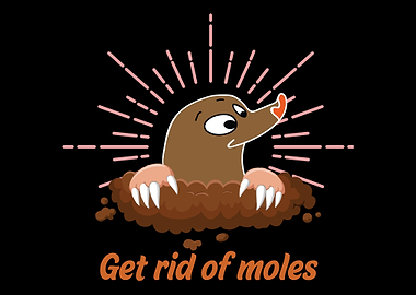 Mole Cute Moles Garden