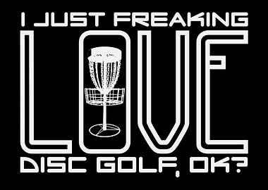 Discgolf Saying Frisbee