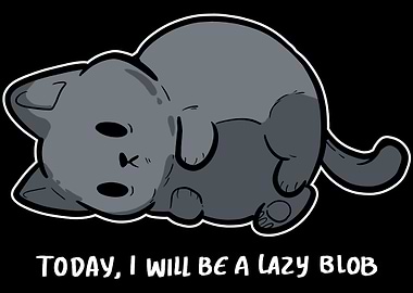 Lazy Blob Lazy Person Gift