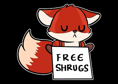 Free Shrugs Cute Person Gi