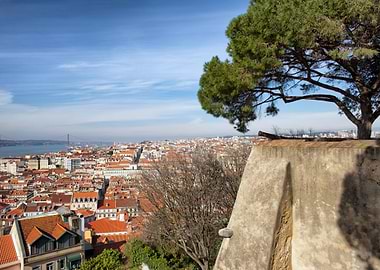 City of Lisbon in Portugal