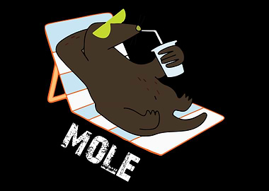 Mole Cute Moles Garden