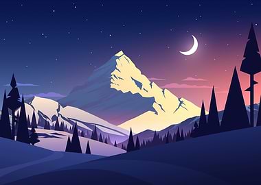 Mountain Moon