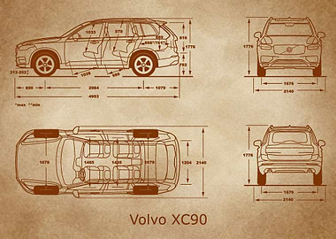 volvo XC90 2019 old