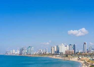 Tel Aviv City Beach Israel