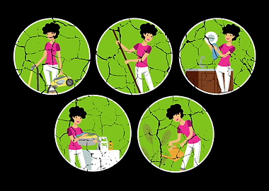 Housework Mum Cleaner Mom