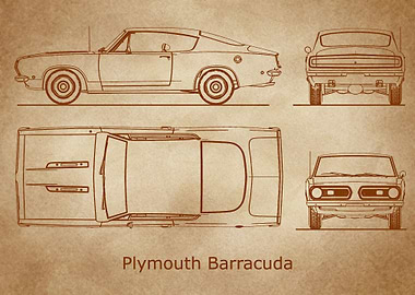 Plymouth Barracuda old