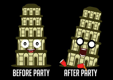 Pisa Party Funny Party Per