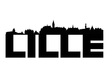 Lille Germany Skyline Gift