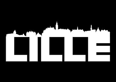 Lille Germany Skyline Gift