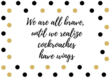 Funny Cockroach fright