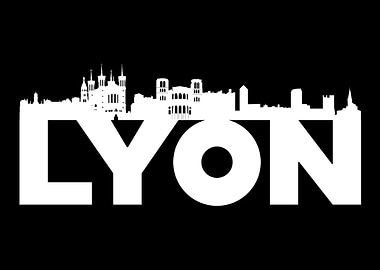 Lyon Germany Skyline Gift