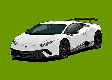 Lamborghini Huracan draw