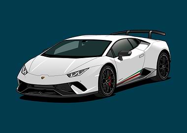 Lamborghini Huracan draw