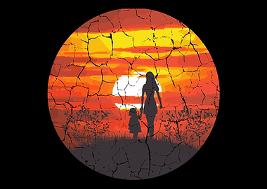 Mother daughter Sunset Fam