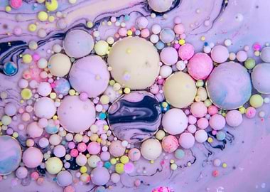 Bubbles Art Mulberries