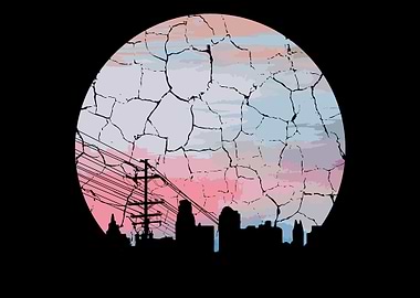 City Sunset Artist Or Natu